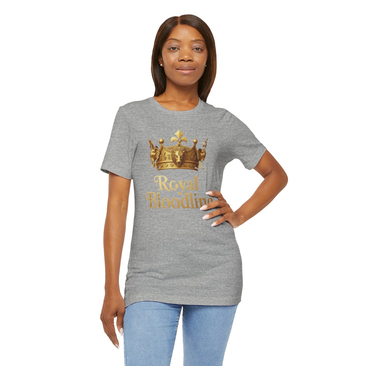 T-Shirt - Royal Bloodline Gold Crown African Tribal Tee