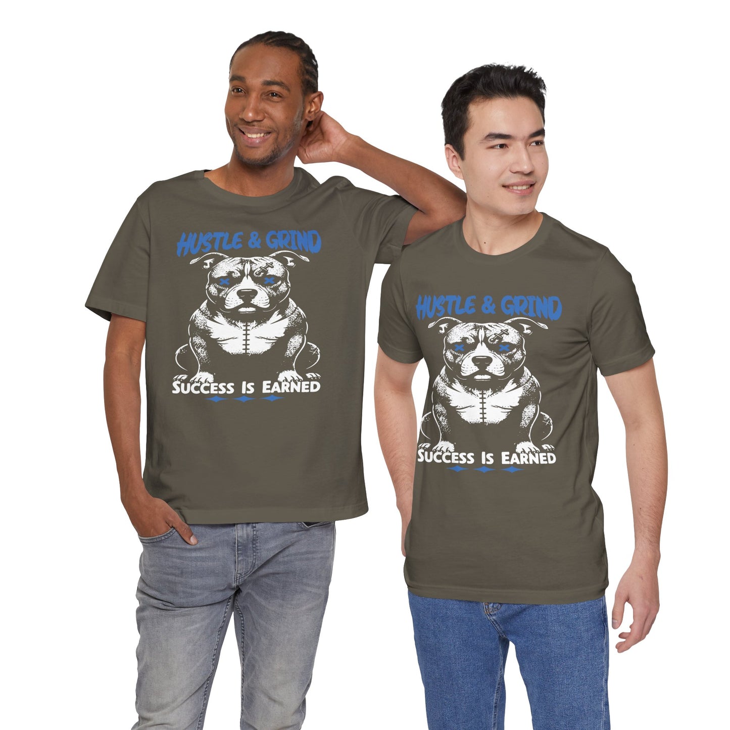 Hustle and Grind Pitbull T-Shirt