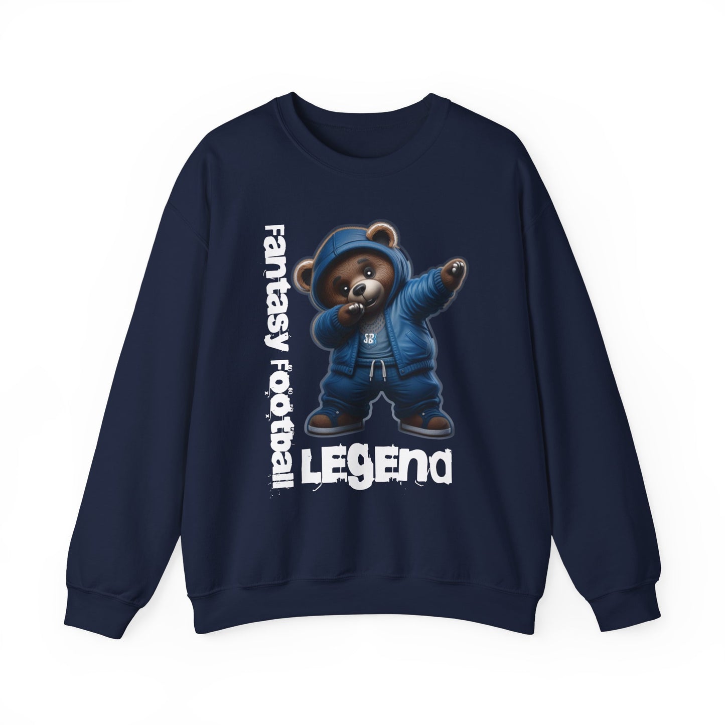 Fantasy Football Legend Sweatshirt, Cozy Sweatshirt for Sports Fans, Gift for Gamers, Unisex Crewneck, Perfect for Game Days, Halloween