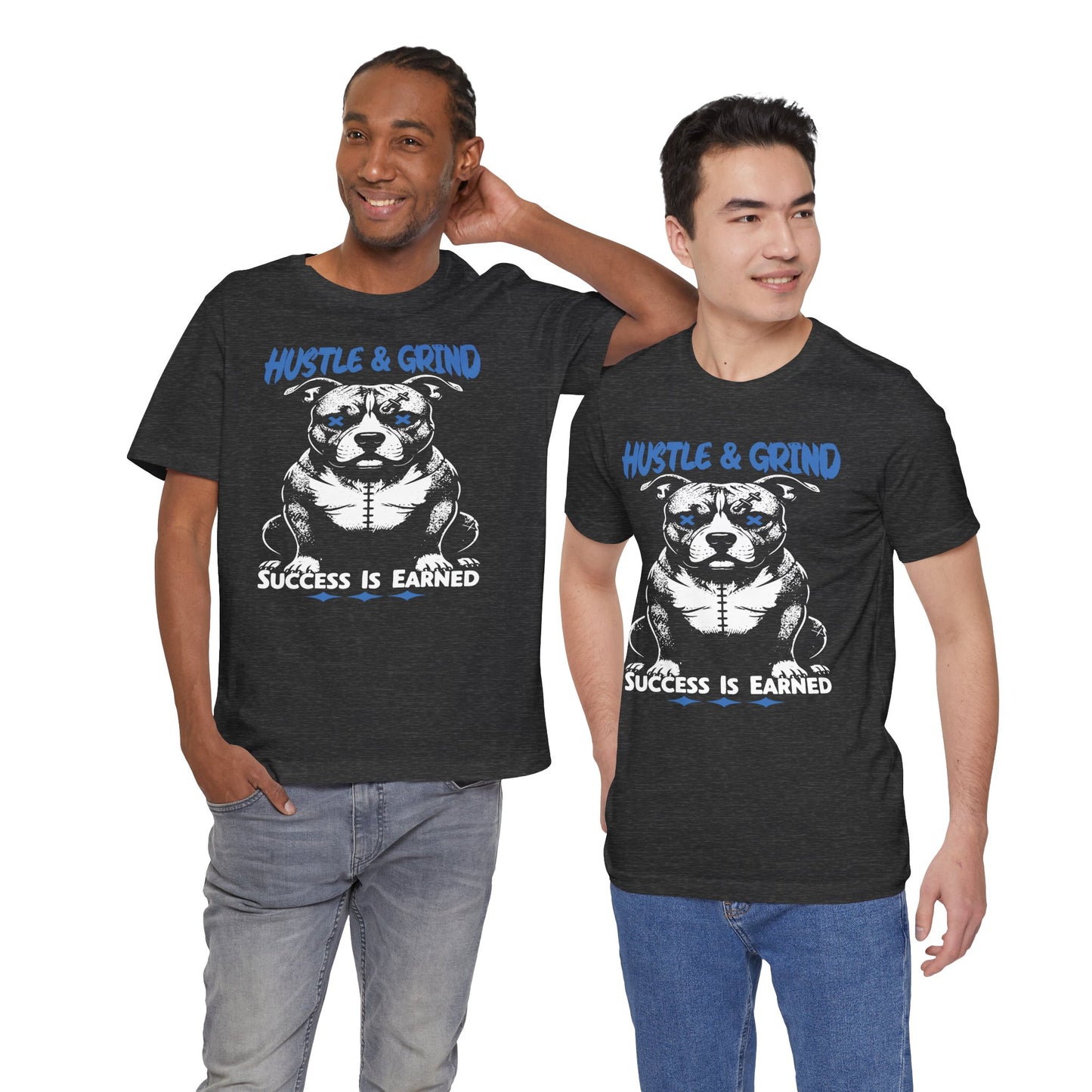 Hustle and Grind Pitbull T-Shirt