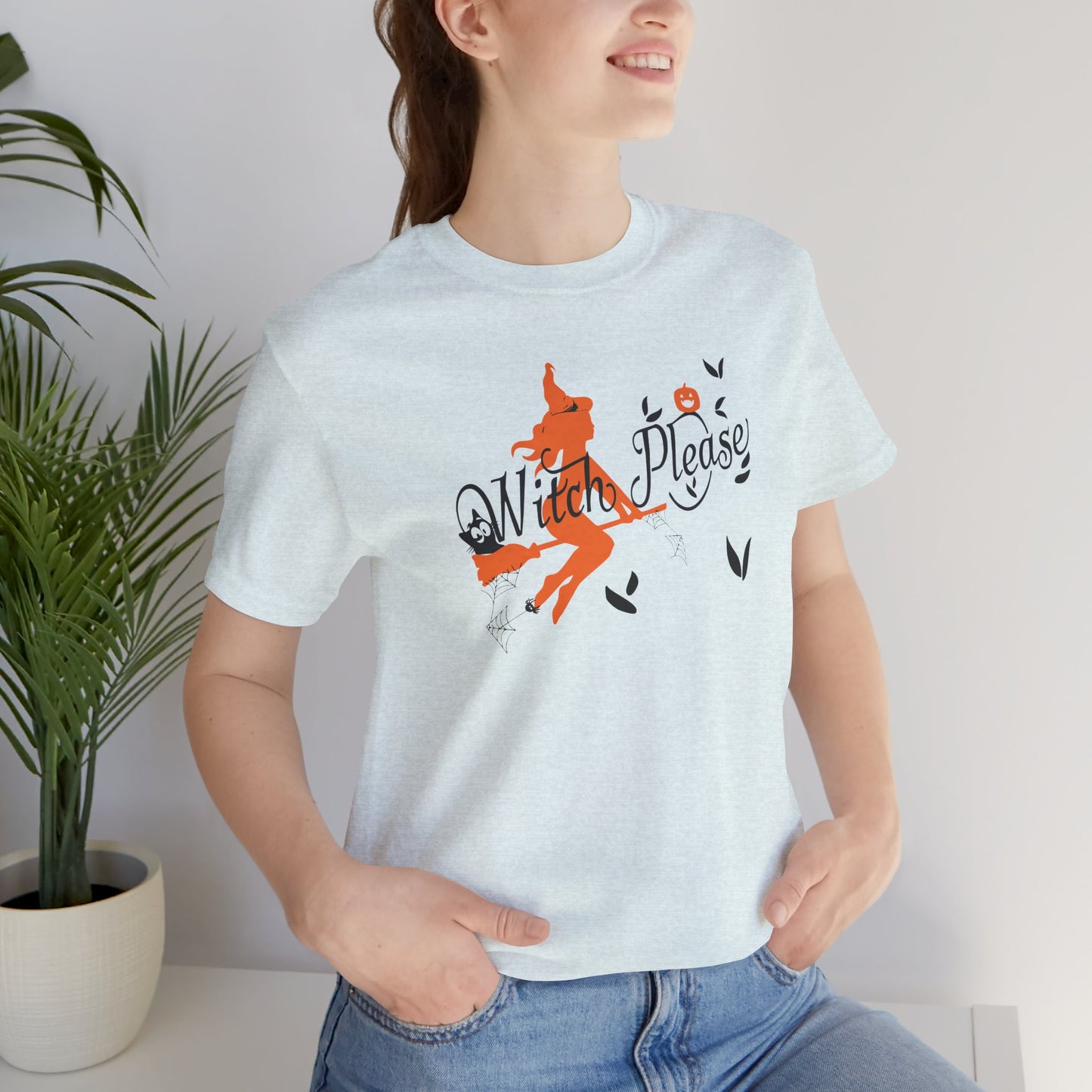 Witch Please Tee - Spooky Season Short Sleeve T-Shirt, Halloween Shirt, Witchy Gift, Casual Wear, Unique Graphic Tee