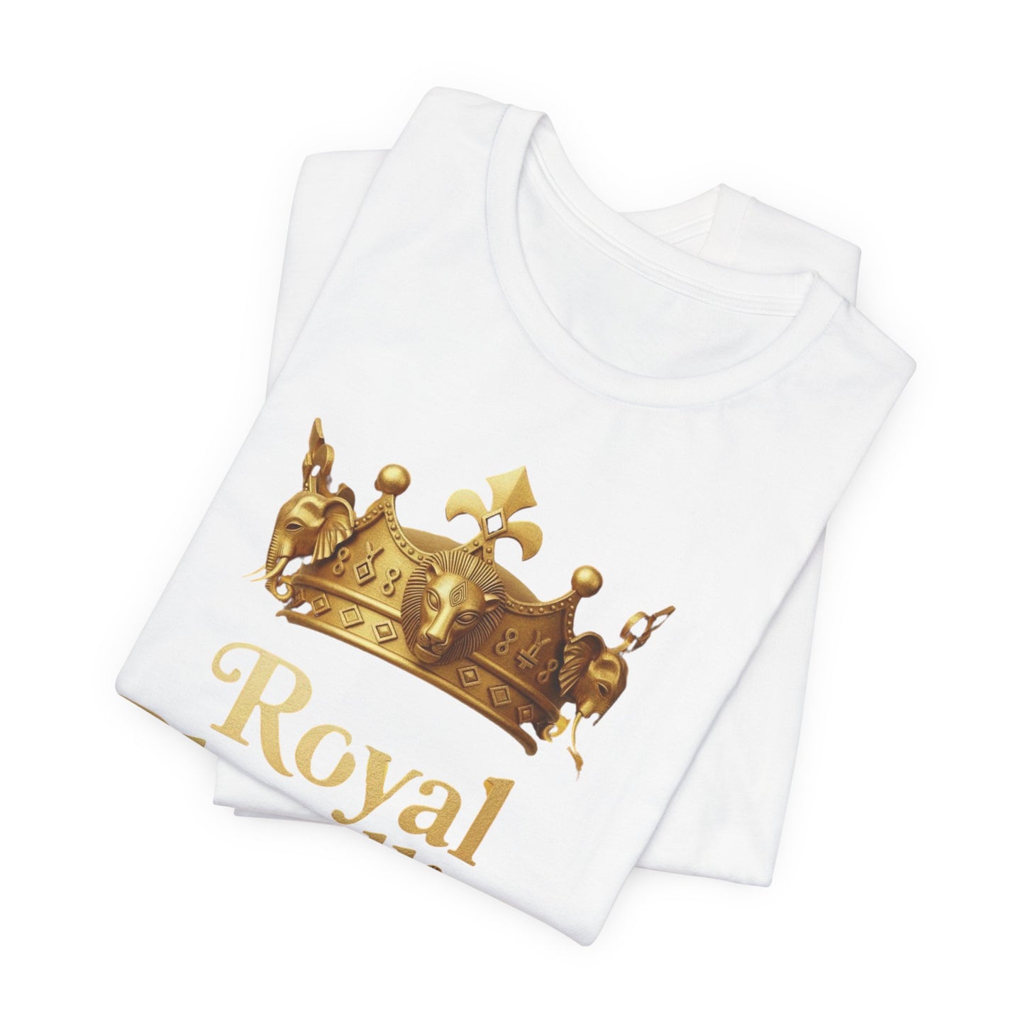 T-Shirt - Royal Bloodline Gold Crown African Tribal Tee