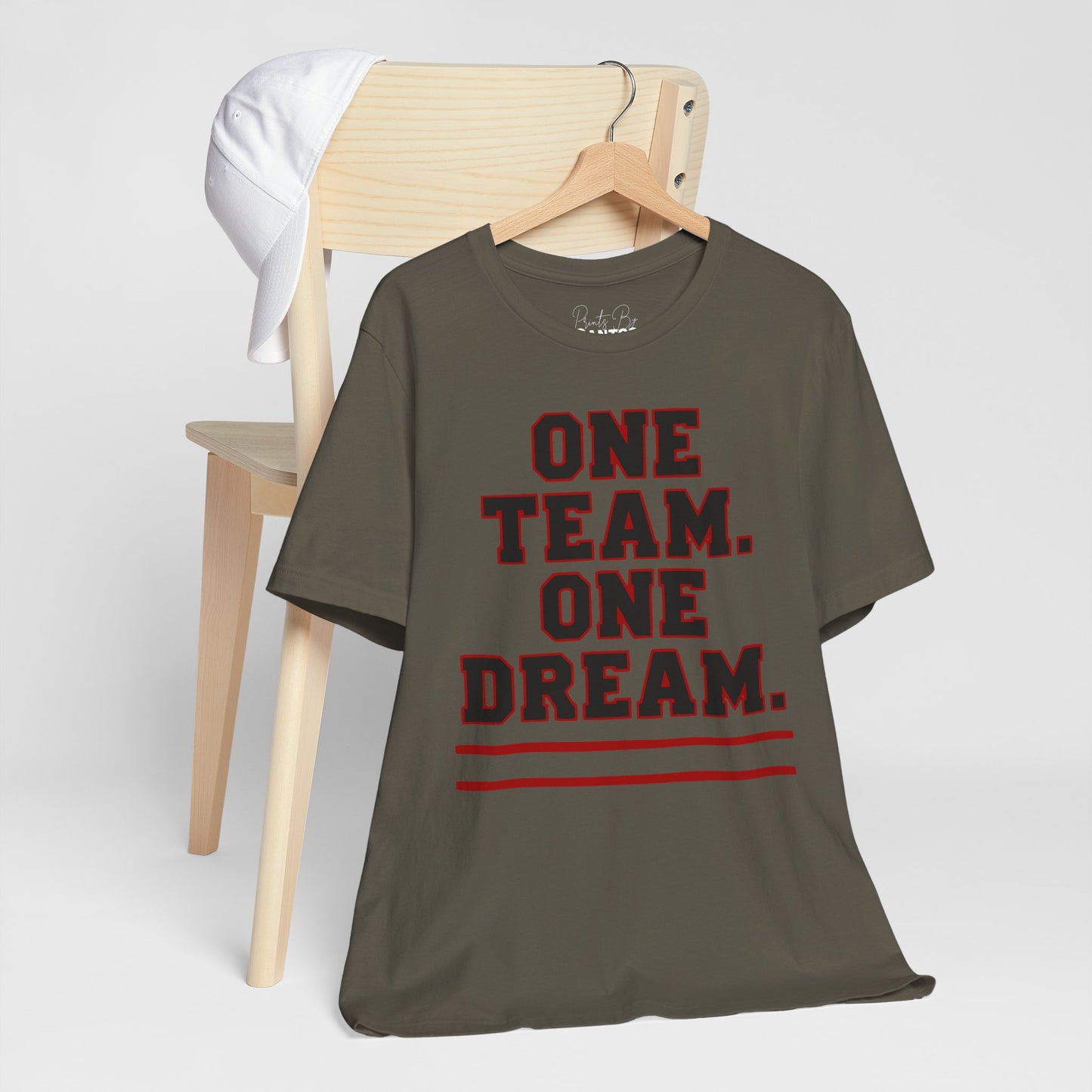 Team Spirit Tee - Unisex Jersey Short Sleeve Tee, Sports Apparel, Team Collaboration Shirt, Gift for Athletes, Motivational Wear