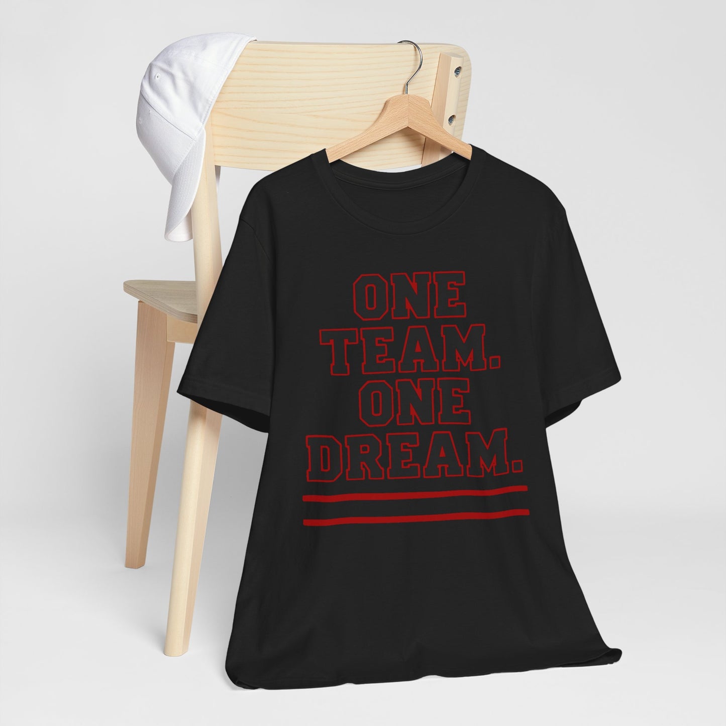 Team Spirit Tee - Unisex Jersey Short Sleeve Tee, Sports Apparel, Team Collaboration Shirt, Gift for Athletes, Motivational Wear