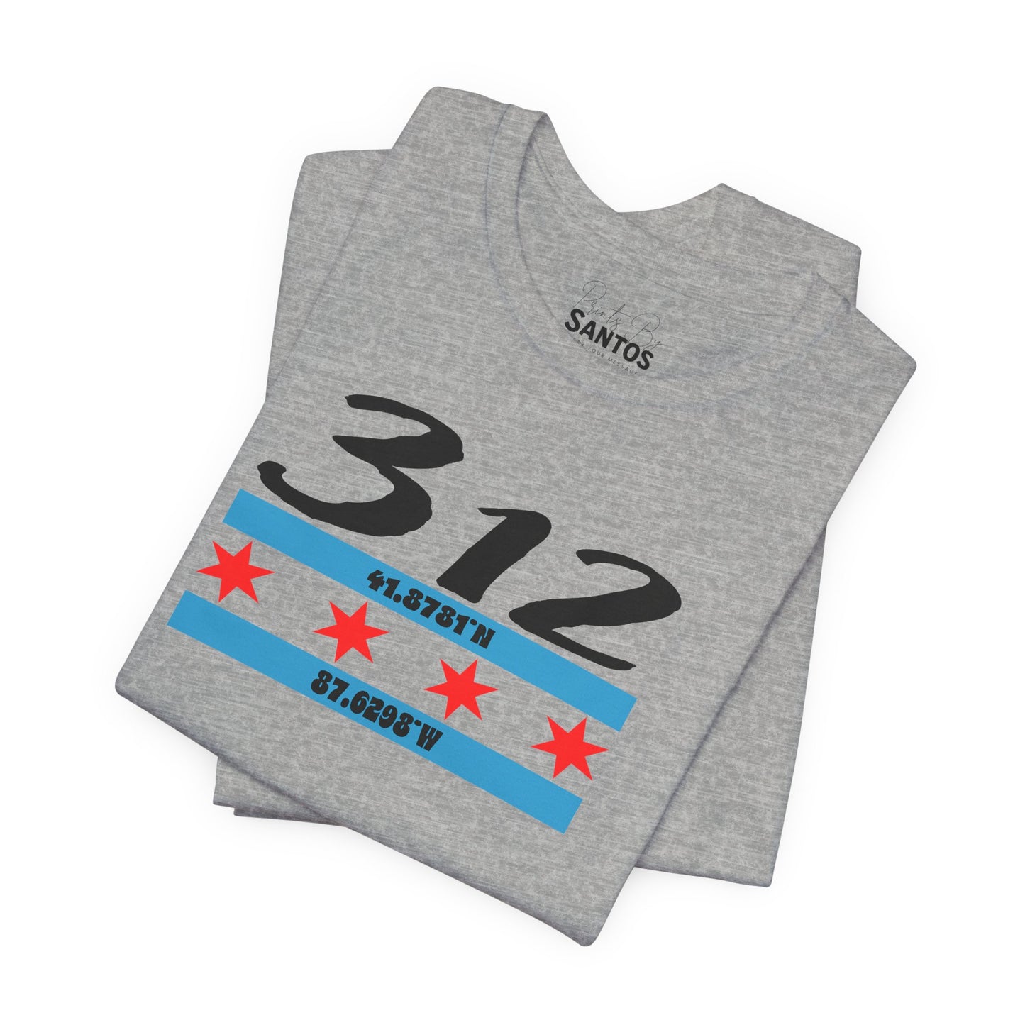 Chicago 312 Unisex Tee, Casual Wear, Graphic T-Shirt, Gift for Him/Her, City Pride Shirt, Perfect for Everyday