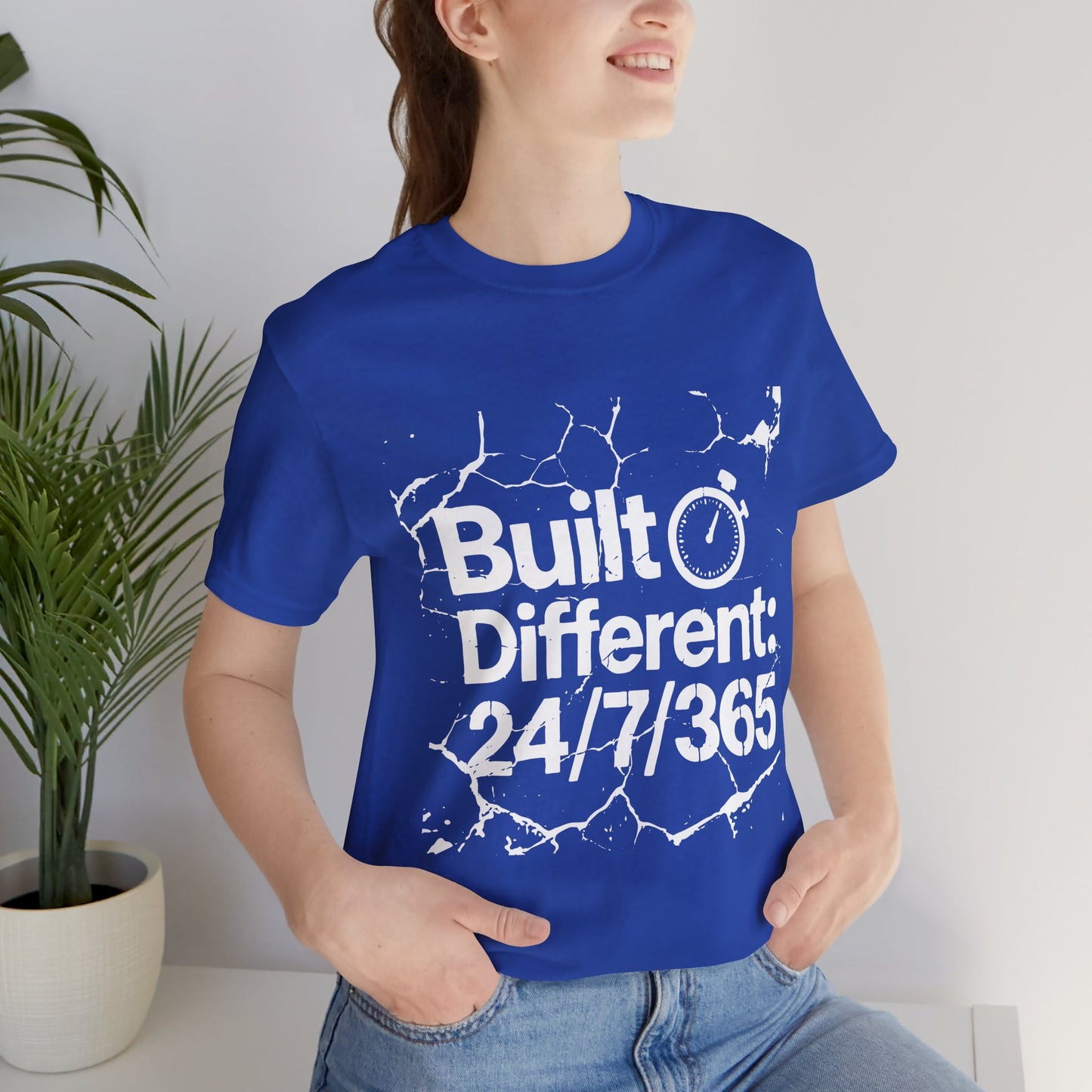 Built Different Graphic Tee | Unisex T-Shirt for Motivated Individuals | Perfect for Everyday Wear, Workout, Gifts, and Events