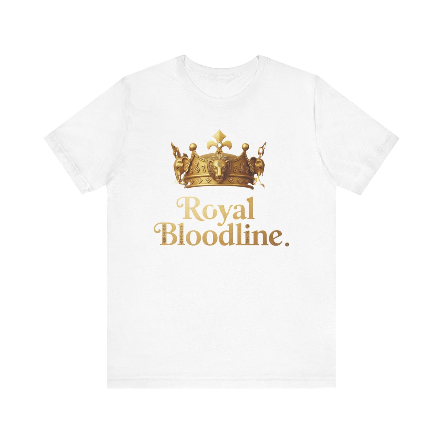 T-Shirt - Royal Bloodline Gold Crown African Tribal Tee