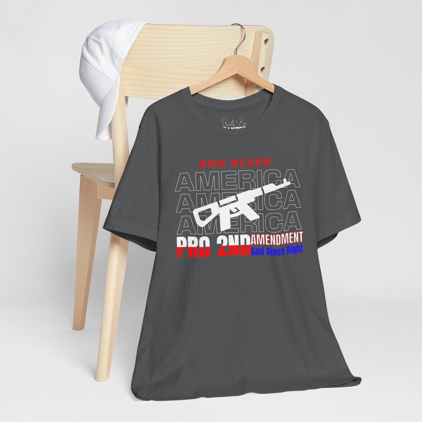 Pro 2nd Amendment Unisex Tee, Patriotic T-Shirt, American Pride Shirt, Gun Rights Apparel, Independence Day Gift, Freedom Tee