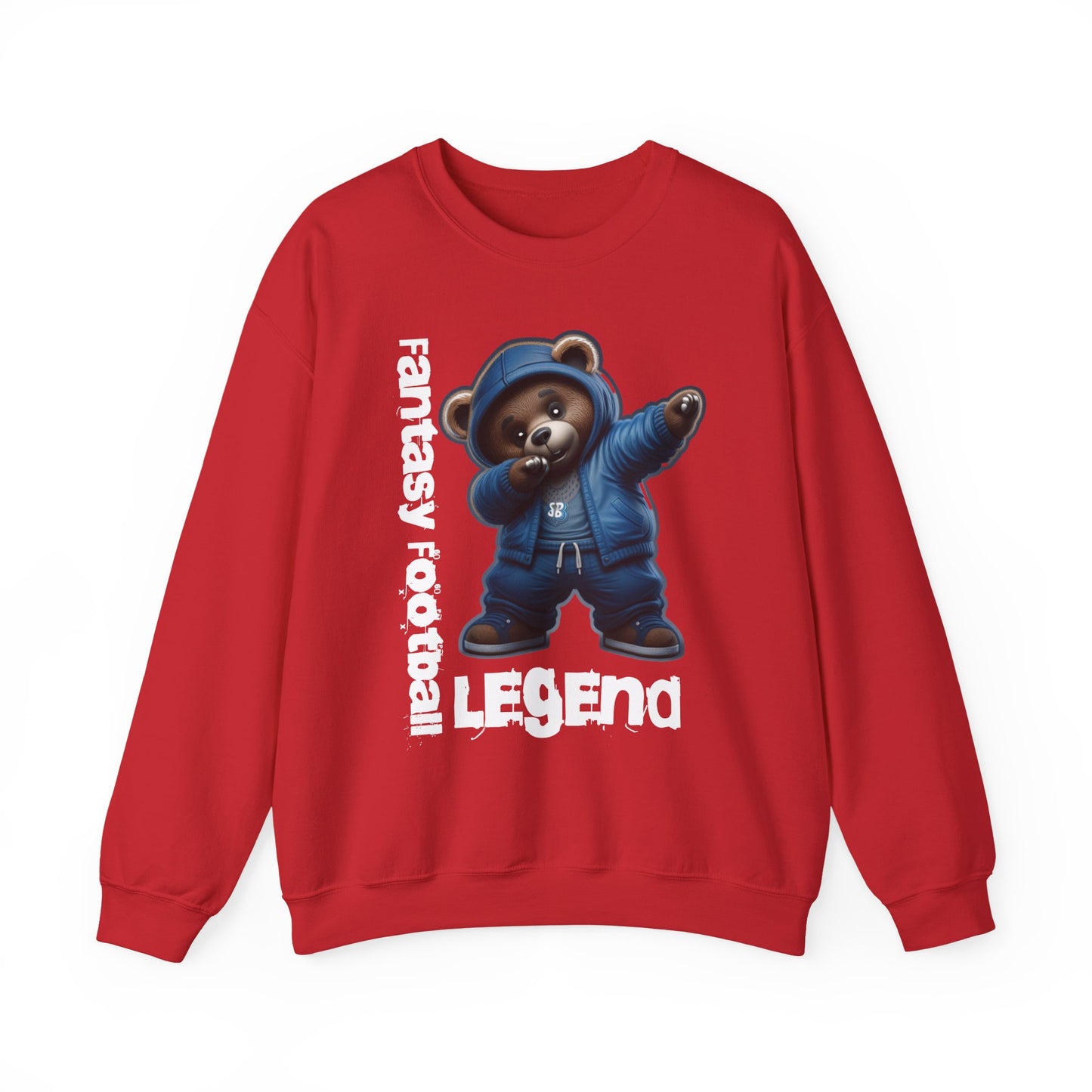 Fantasy Football Legend Sweatshirt, Cozy Sweatshirt for Sports Fans, Gift for Gamers, Unisex Crewneck, Perfect for Game Days, Halloween