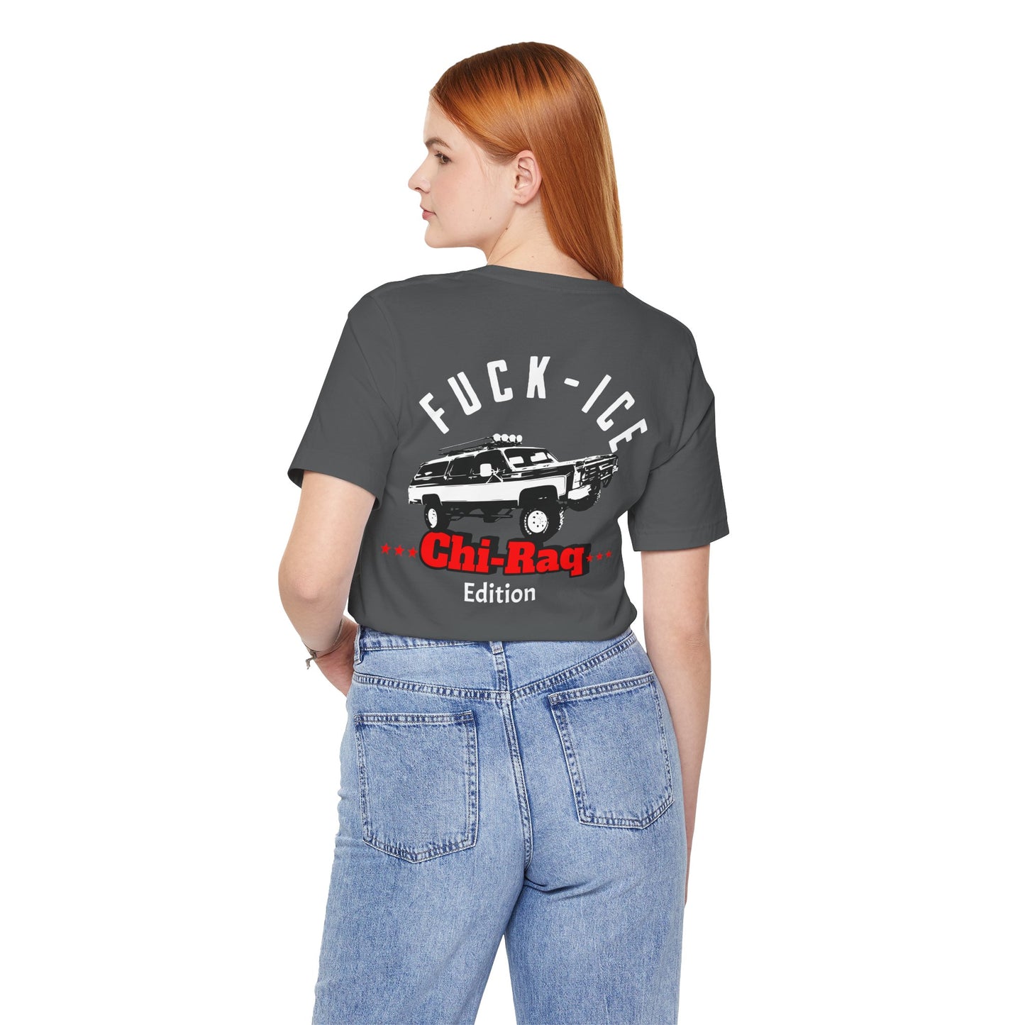 Chi-Raq Graphic Tee, Unisex Jersey Short Sleeve T-Shirt, Urban Fashion, Casual Wear, Gift for Car Enthusiasts, Street Style Tee