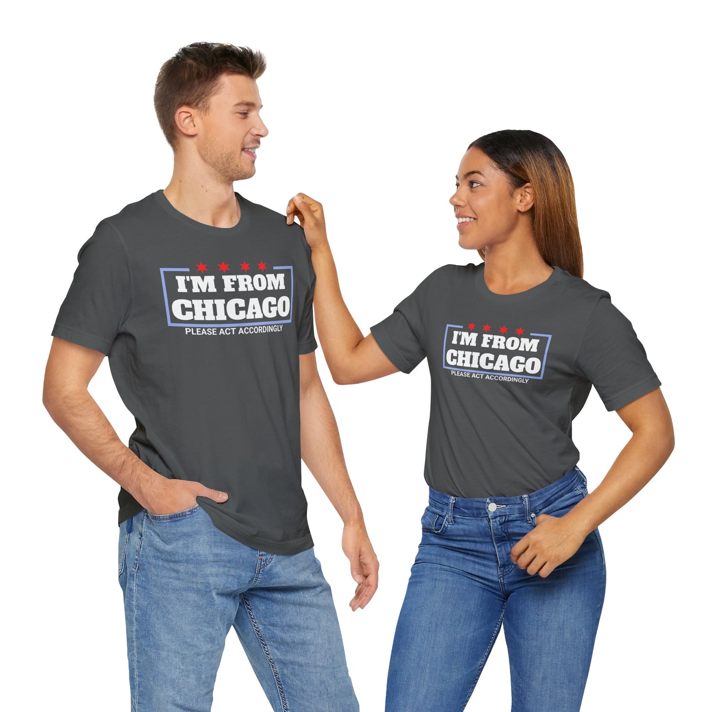 Chicago Pride Unisex T-Shirt, Casual Wear, Gift for Chicago Lovers, Statement Tee for Events, Comfortable Everyday Fashion