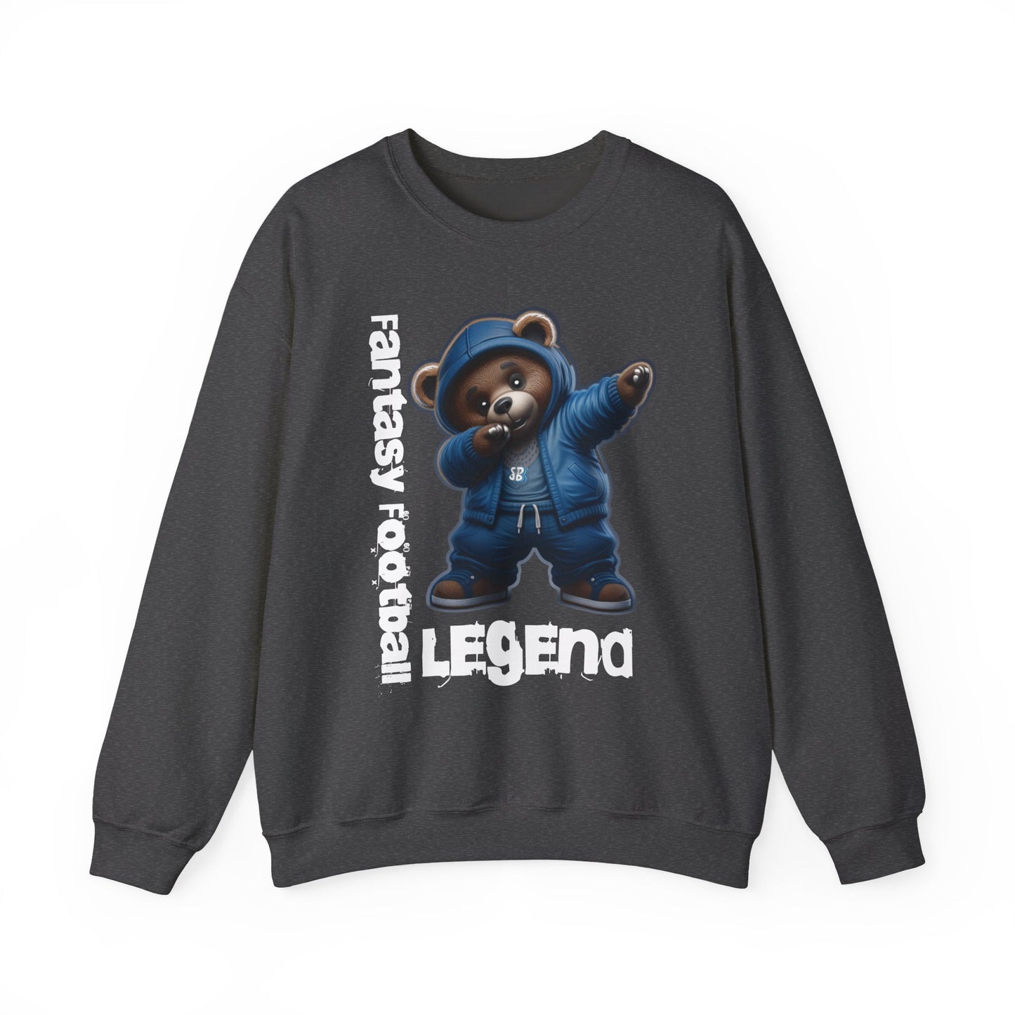 Fantasy Football Legend Sweatshirt, Cozy Sweatshirt for Sports Fans, Gift for Gamers, Unisex Crewneck, Perfect for Game Days, Halloween