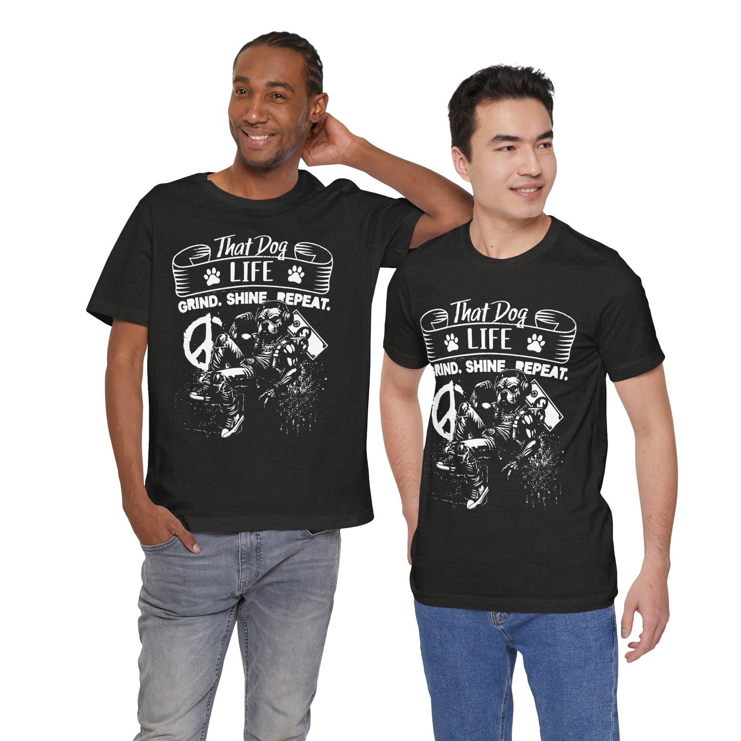 Dog Lover Unisex Tee - "That Dog Life" Graphic Shirt, Pet Owner Gift, Casual Wear, Dog Mom Shirt, Funny Dog Tee