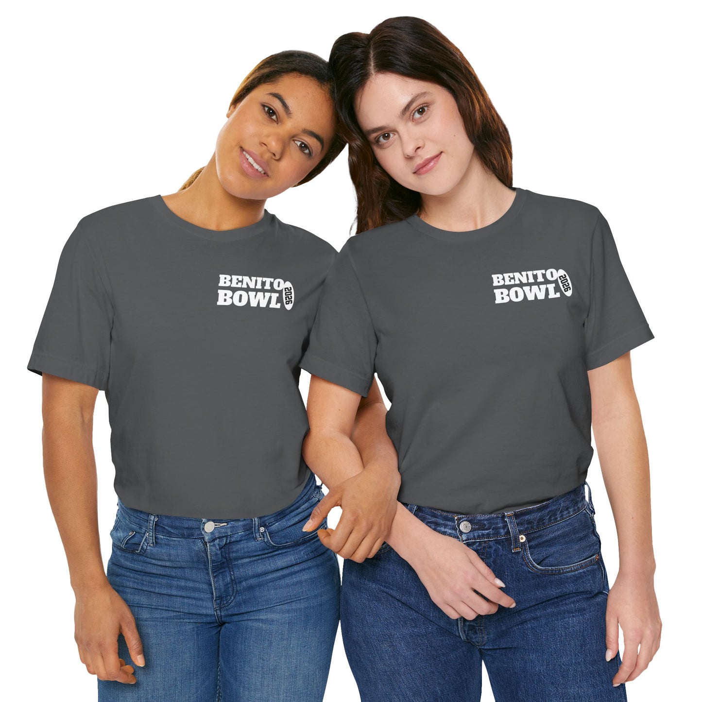 Unisex Football Tee: Benito Bowl Edition - Perfect for Game Day, Sports Events, Team Spirit, Gift Ideas, and Casual Wear