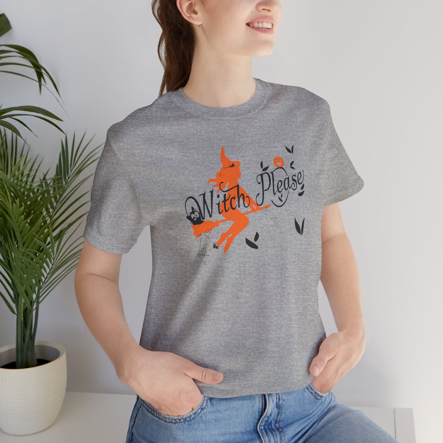 Witch Please Tee - Spooky Season Short Sleeve T-Shirt, Halloween Shirt, Witchy Gift, Casual Wear, Unique Graphic Tee
