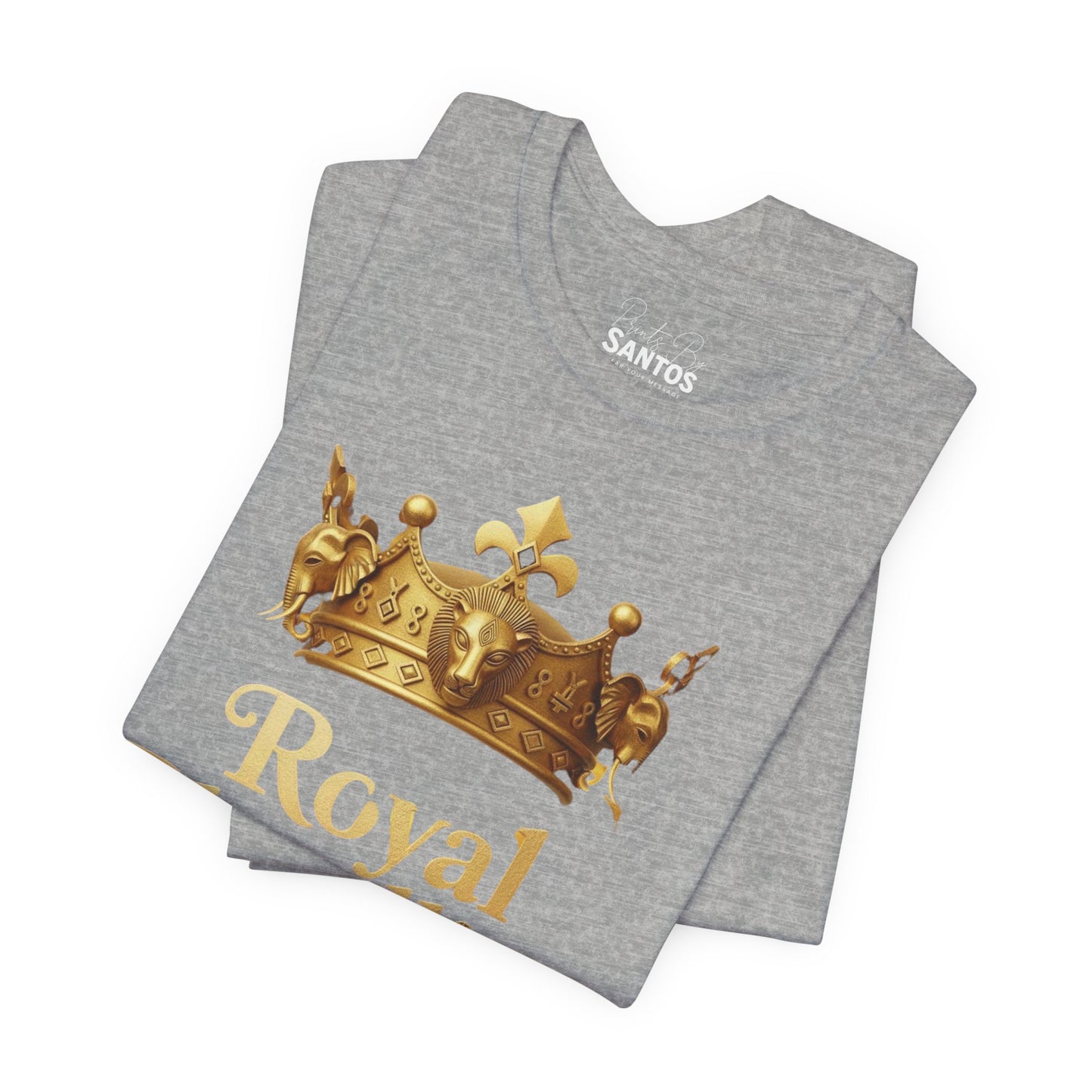 T-Shirt - Royal Bloodline Gold Crown African Tribal Tee