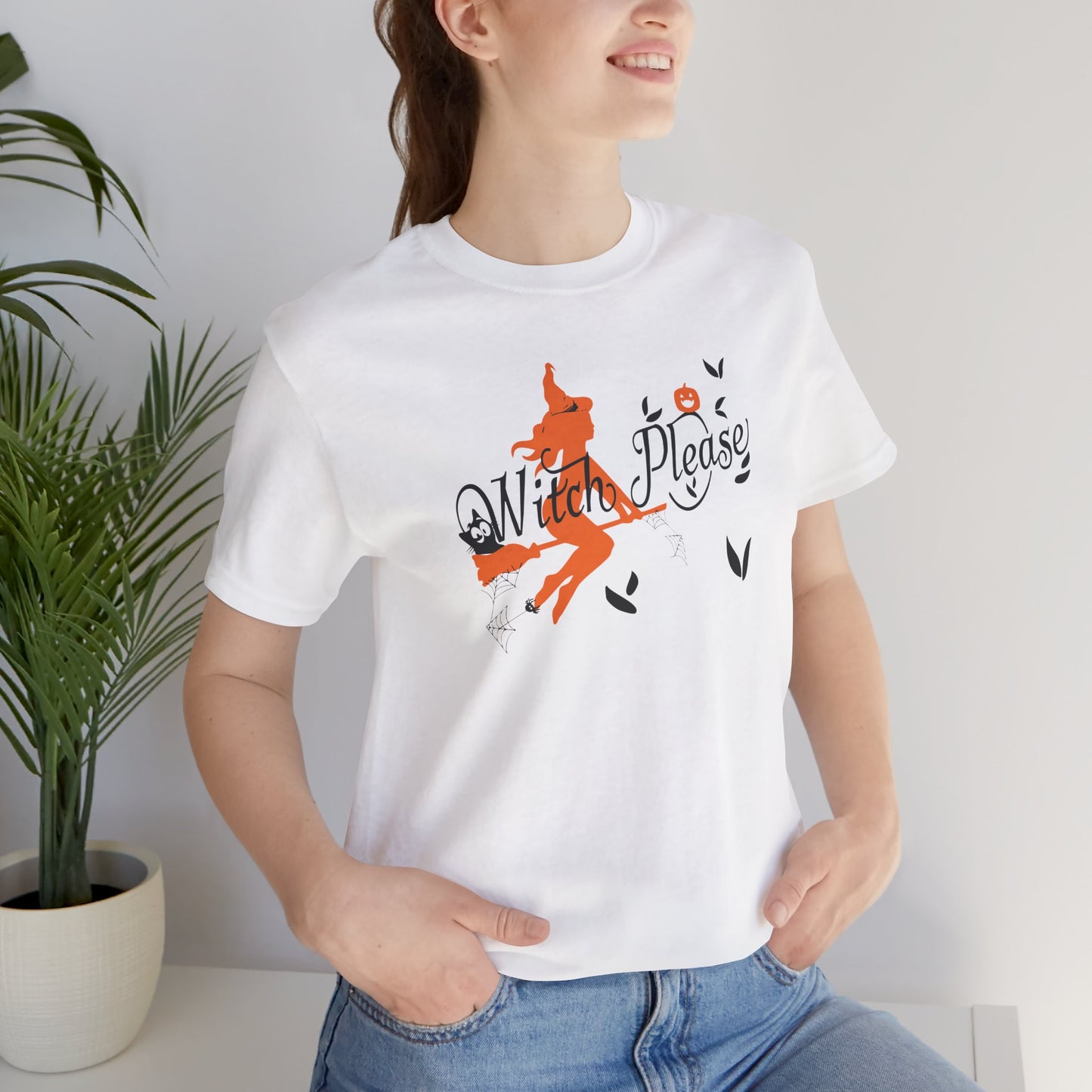 Witch Please Tee - Spooky Season Short Sleeve T-Shirt, Halloween Shirt, Witchy Gift, Casual Wear, Unique Graphic Tee