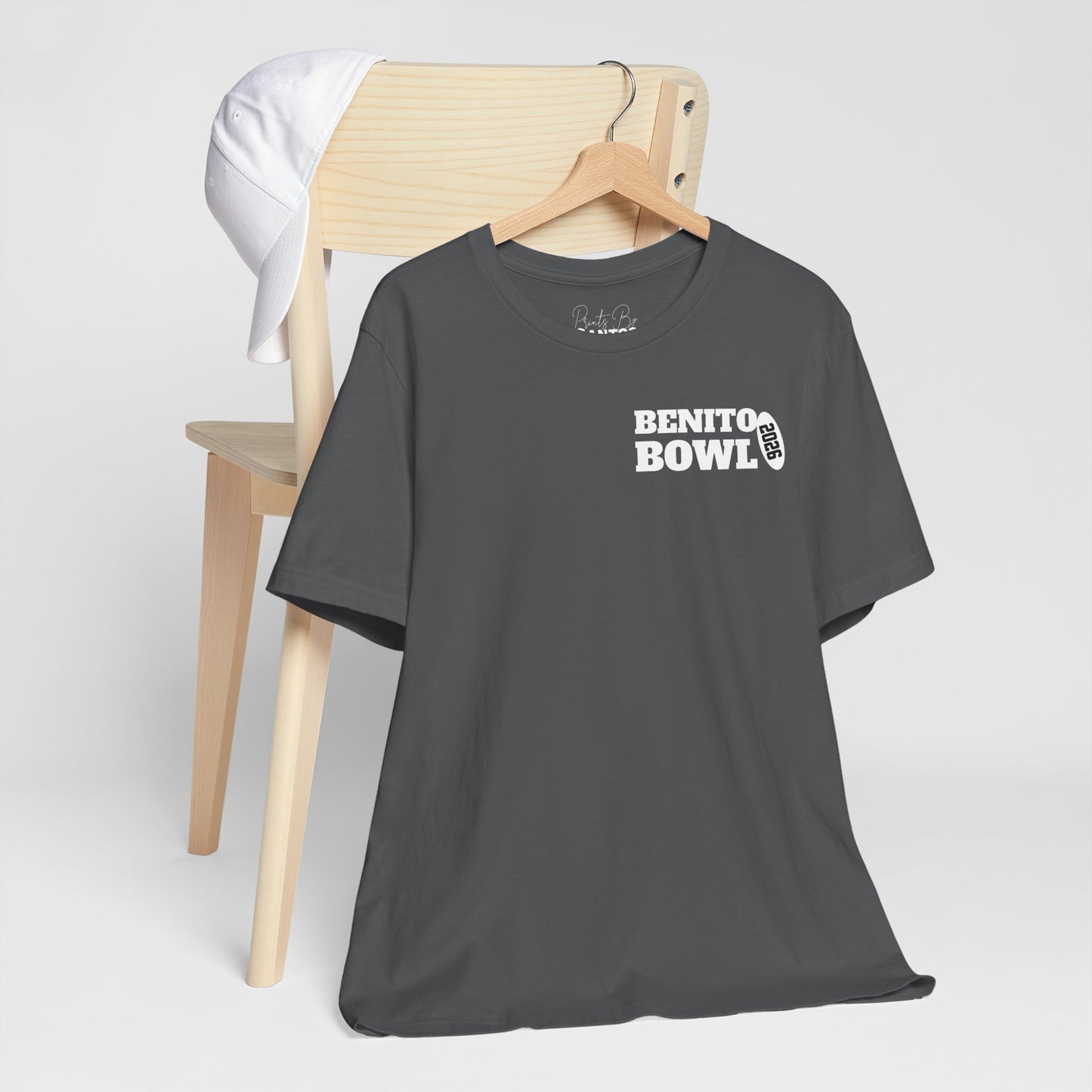 Unisex Football Tee: Benito Bowl Edition - Perfect for Game Day, Sports Events, Team Spirit, Gift Ideas, and Casual Wear