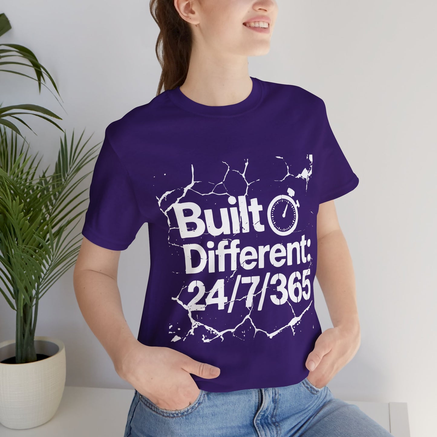 Built Different Graphic Tee | Unisex T-Shirt for Motivated Individuals | Perfect for Everyday Wear, Workout, Gifts, and Events