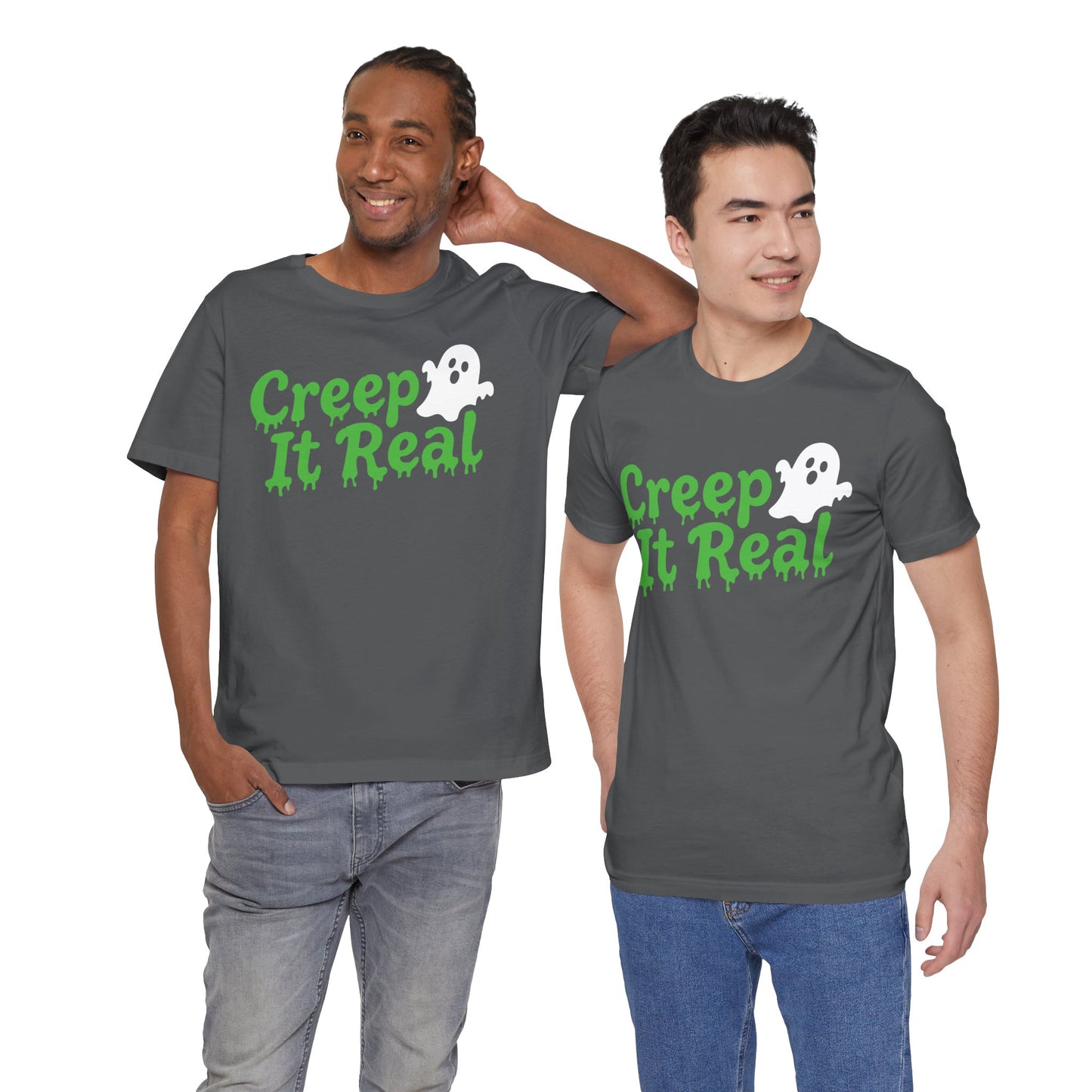 Creepy Ghost Graphic Tee | Halloween Unisex Shirt | October Festive Wear, Spooky Gift, Casual Style, Unique Horror Tee