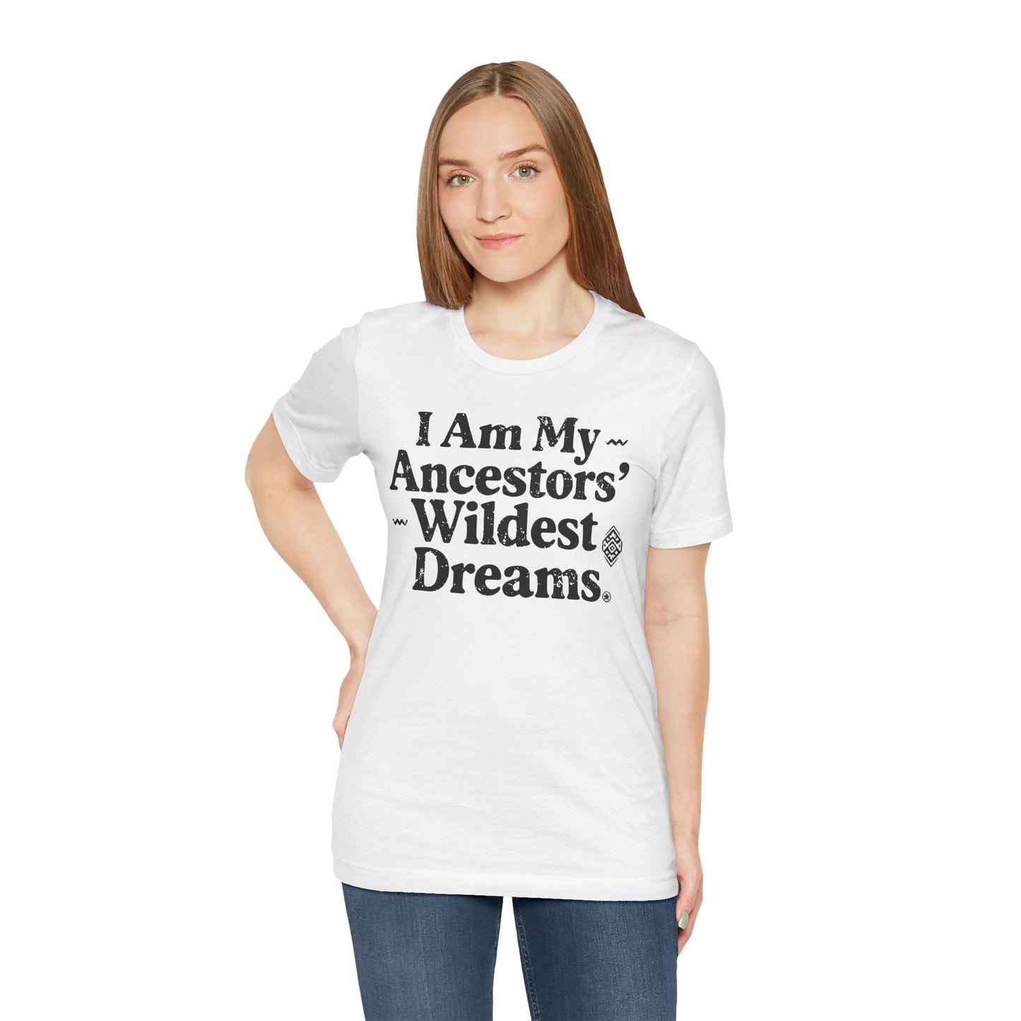 Unisex Inspired Quote Tee - I Am My Ancestors' Wildest Dreams, Motivational Shirt, Heritage Apparel, Thought-Provoking Gift, [...]