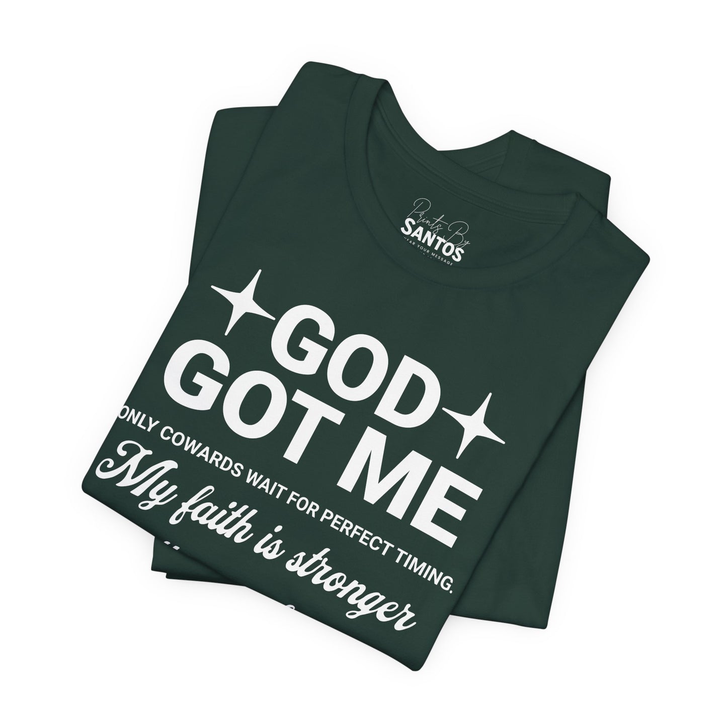 God Got Me Inspiring Faith Tee, Unisex Motivational Shirt, Christian Gift, Everyday Wear, Faith-Based Apparel