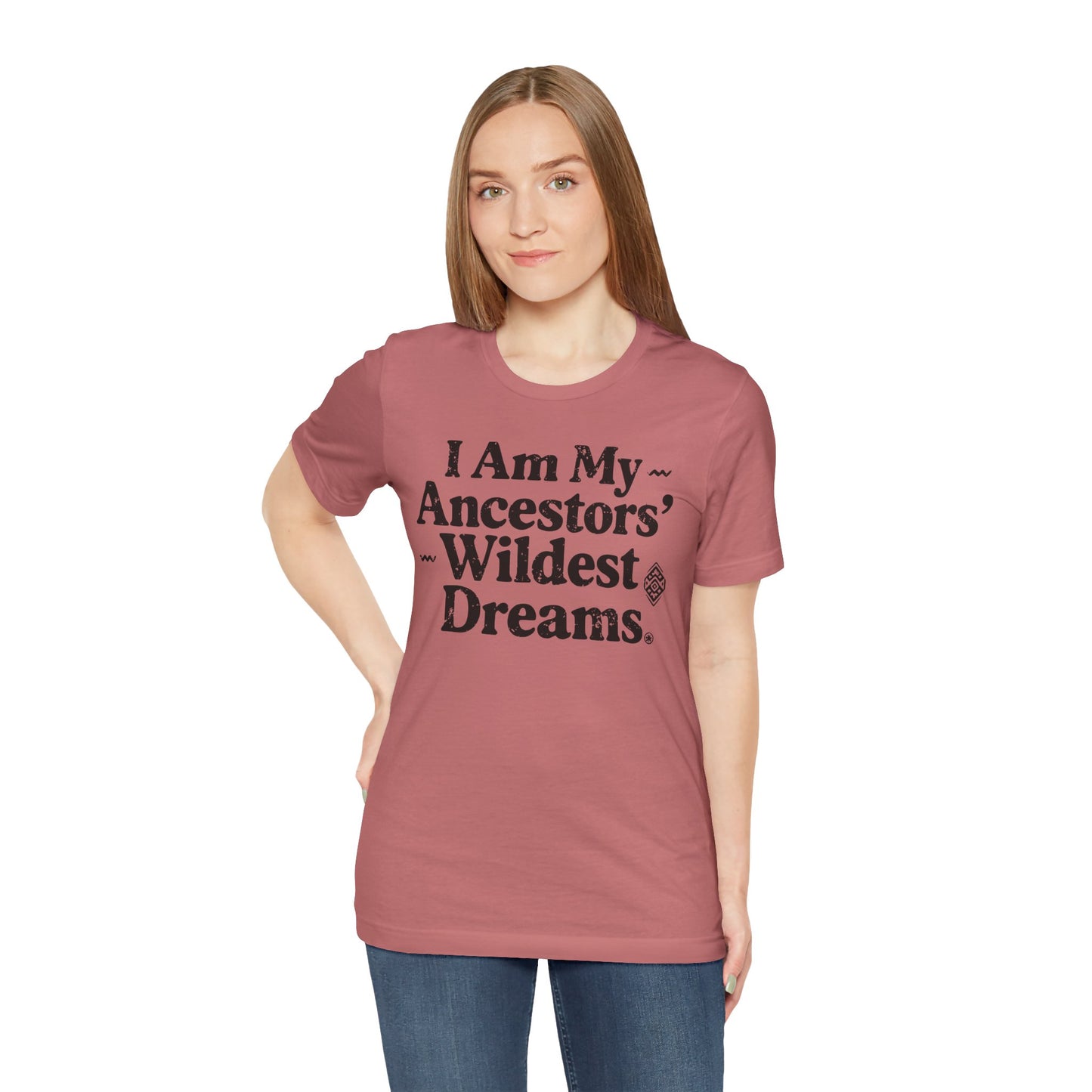 Unisex Inspired Quote Tee - I Am My Ancestors' Wildest Dreams, Motivational Shirt, Heritage Apparel, Thought-Provoking Gift, [...]
