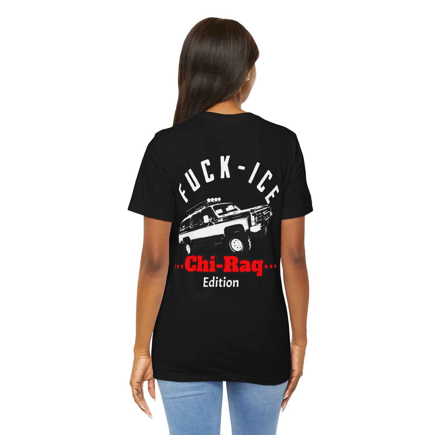Chi-Raq Graphic Tee, Unisex Jersey Short Sleeve T-Shirt, Urban Fashion, Casual Wear, Gift for Car Enthusiasts, Street Style Tee