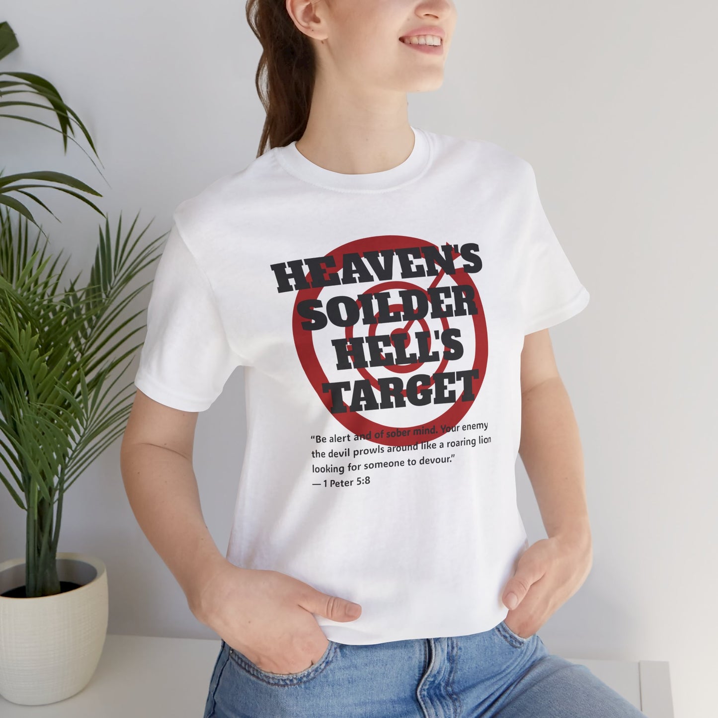 T-Shirt Heavens Soldier Hells Target Unisex Tee