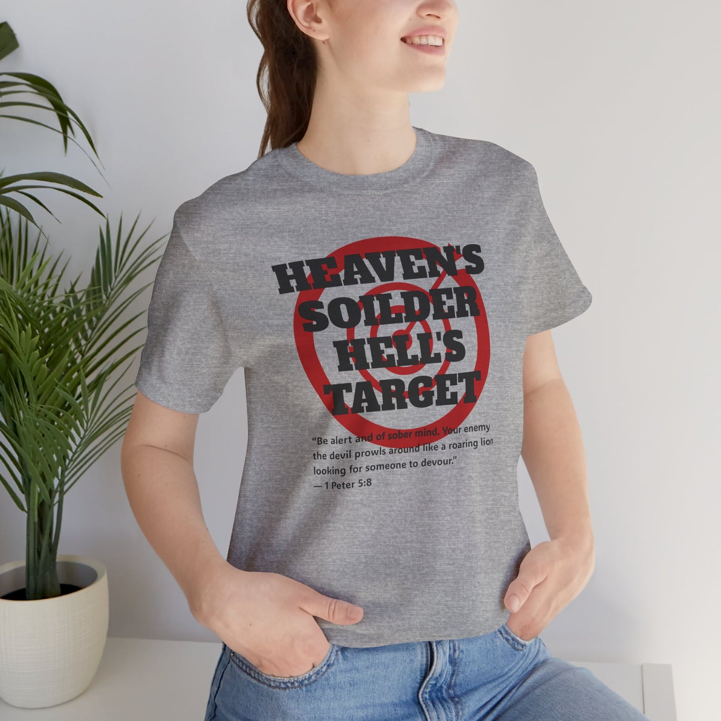 T-Shirt Heavens Soldier Hells Target Unisex Tee