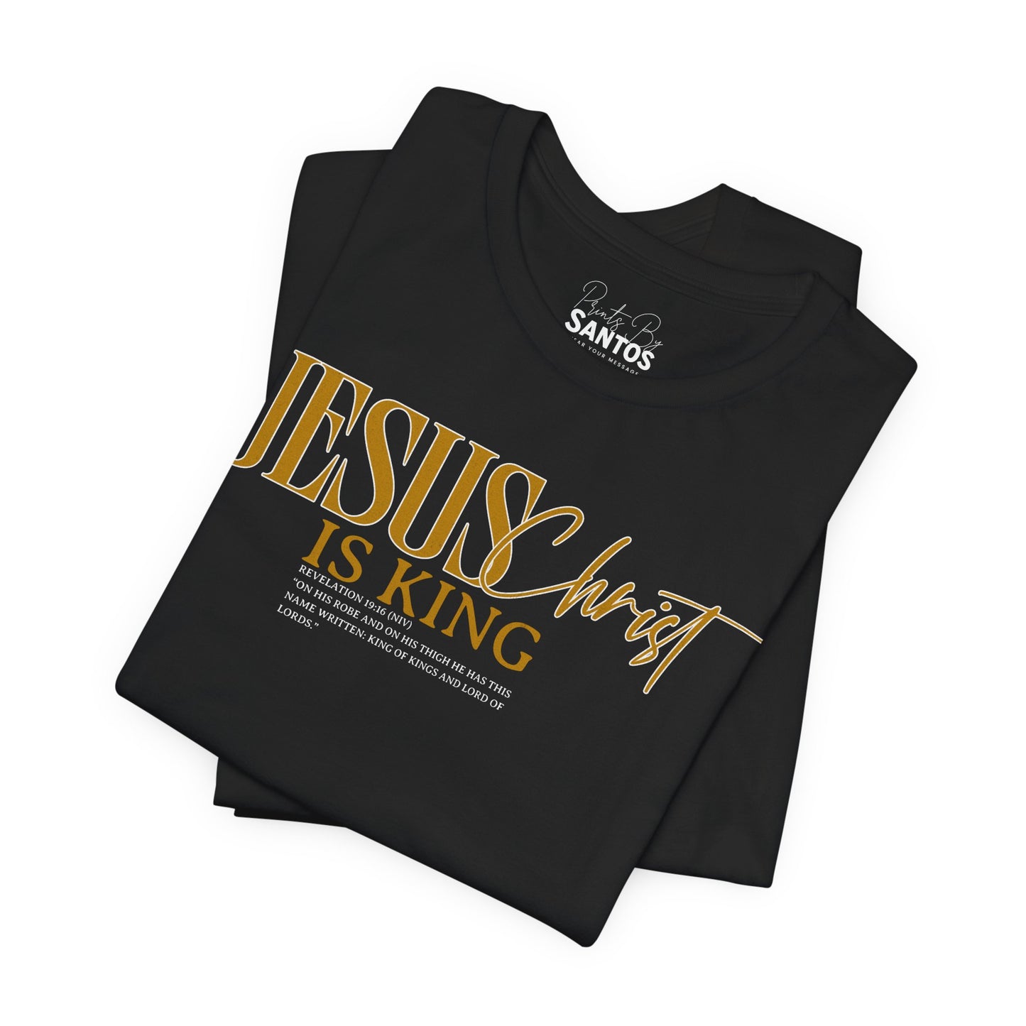 Jesus Christ is King Unisex Tee | Faith-Based T-Shirt for Inspirational Wear, Gift for Christians, Church Events, Casual Outfits, [...]