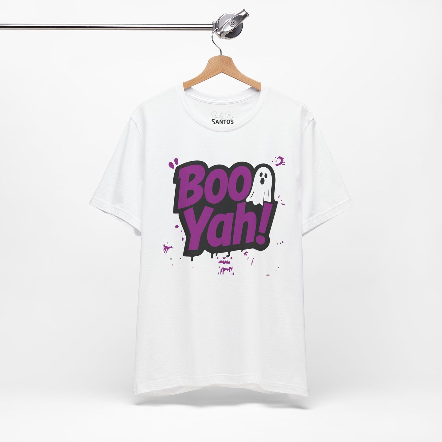 Boo Yah! Halloween Tee - Unisex Jersey Short Sleeve, Fun Ghost Graphic, Perfect for Halloween Parties, Costume Events, Casual Wear, [...]