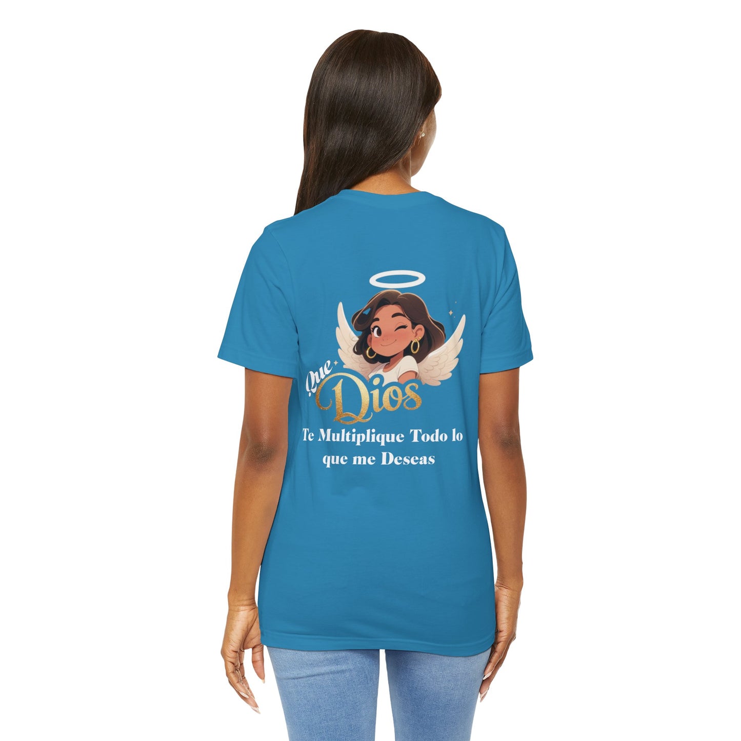Spanish Faith Unisex Tee - Que Dios te multiplique todo lo que me deseas