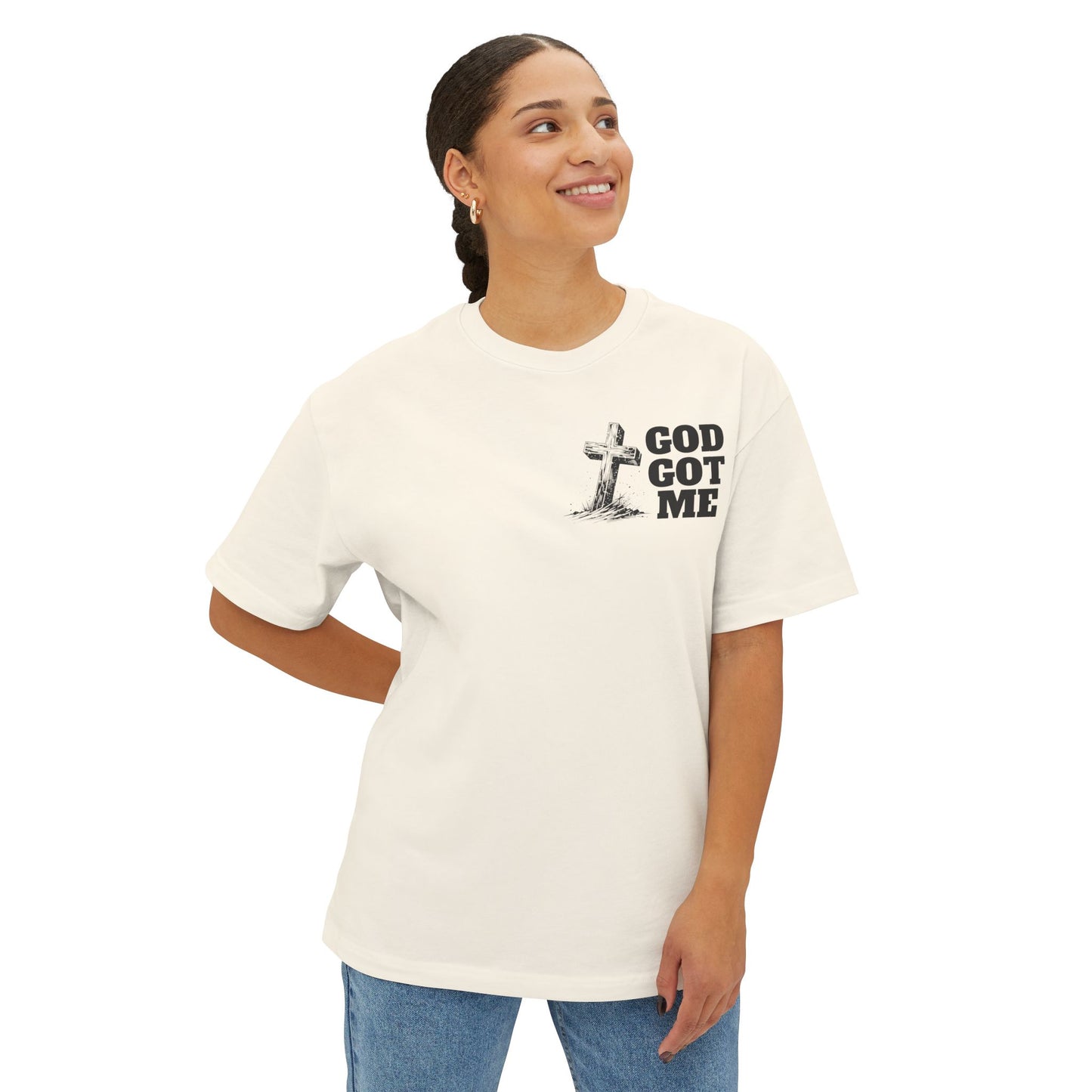 Unisex Oversized Tee - Inspirational Graphic Shirt for Faith and Hope, Comfortable Casual Wear, Christian Gift, Bible Verse Tee, Every [...]