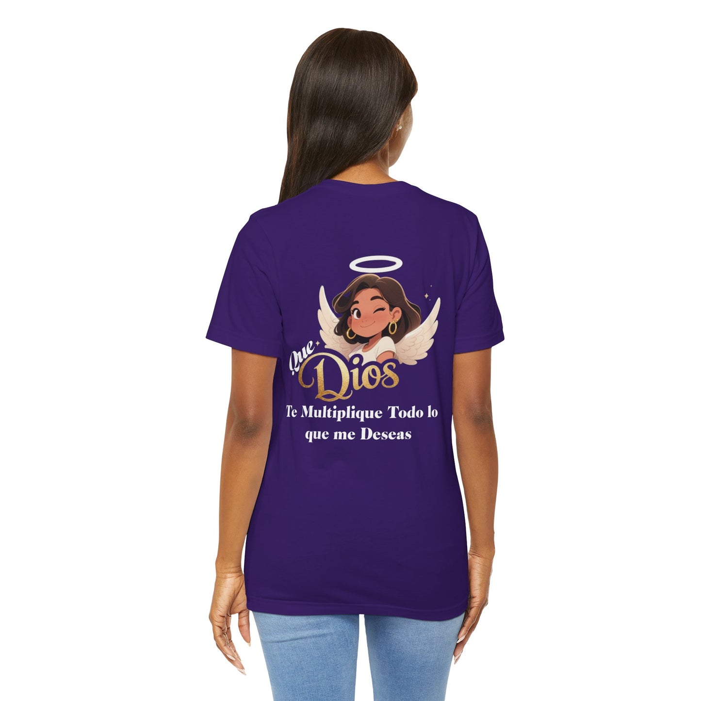 Spanish Faith Unisex Tee - Que Dios te multiplique todo lo que me deseas