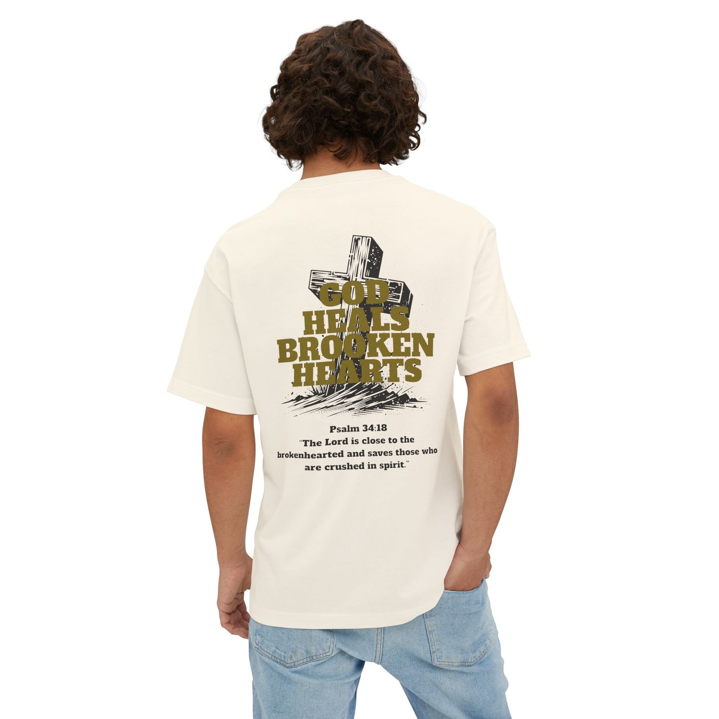 Unisex Oversized Tee - Inspirational Graphic Shirt for Faith and Hope, Comfortable Casual Wear, Christian Gift, Bible Verse Tee, Every [...]