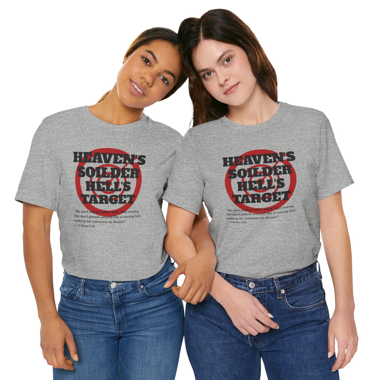 T-Shirt Heavens Soldier Hells Target Unisex Tee