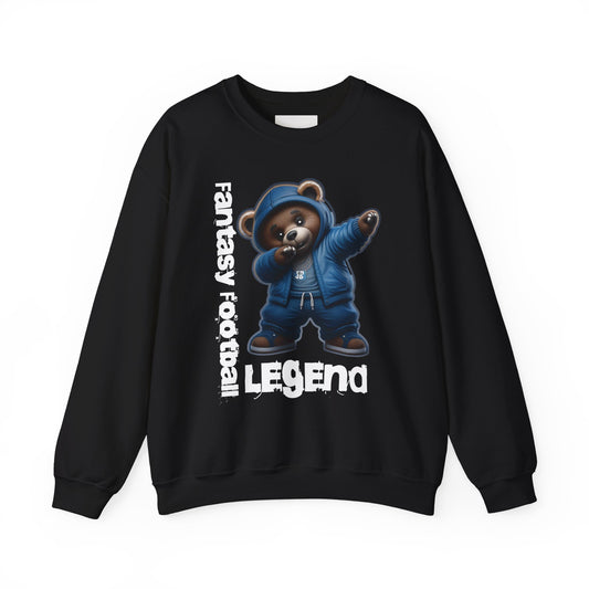 Fantasy Football Legend Sweatshirt, Cozy Sweatshirt for Sports Fans, Gift for Gamers, Unisex Crewneck, Perfect for Game Days, Halloween