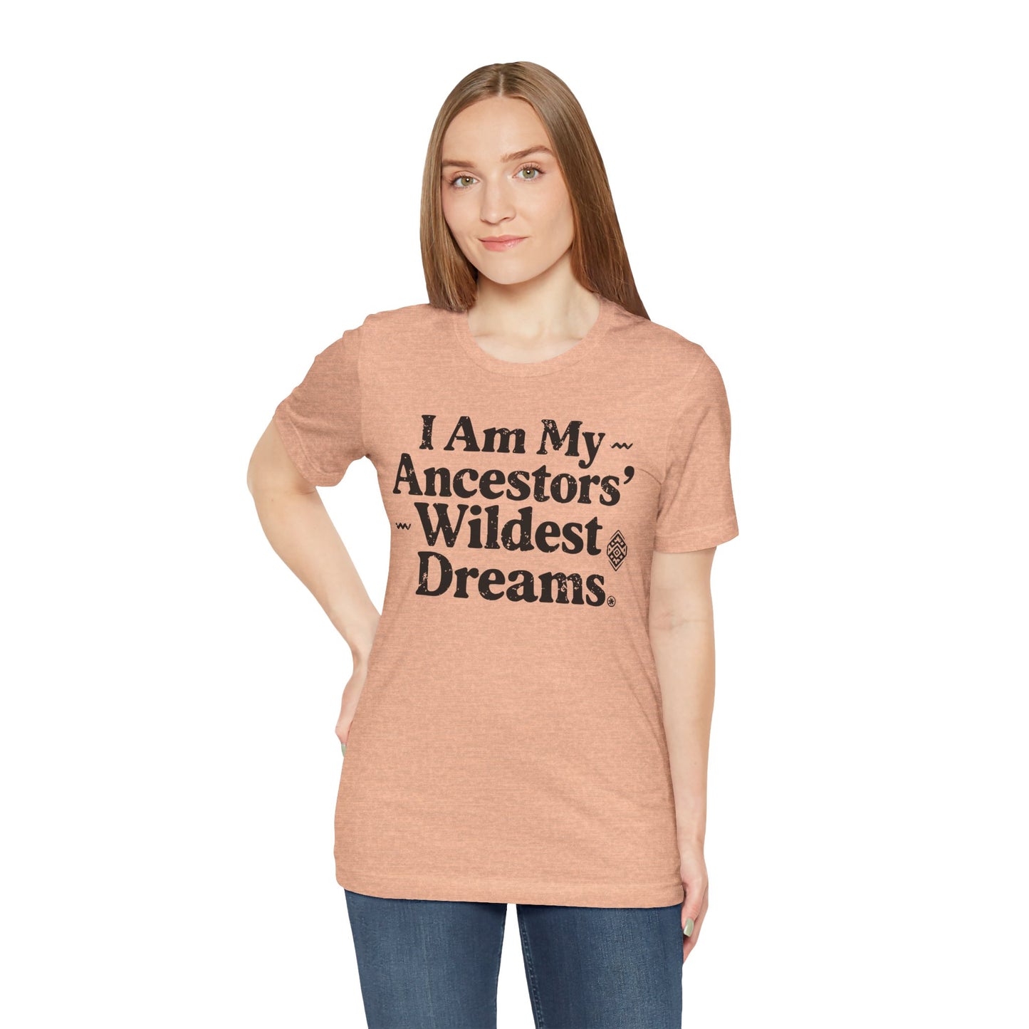 Unisex Inspired Quote Tee - I Am My Ancestors' Wildest Dreams, Motivational Shirt, Heritage Apparel, Thought-Provoking Gift, [...]