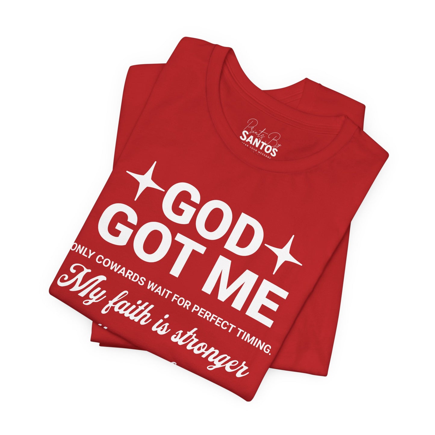 God Got Me Inspiring Faith Tee, Unisex Motivational Shirt, Christian Gift, Everyday Wear, Faith-Based Apparel