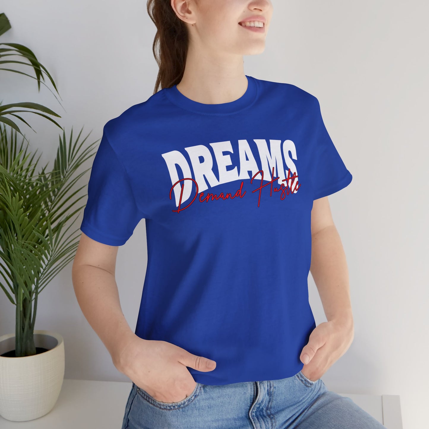 Dreams Matter Short Sleeve Tee, Motivational T-Shirt, Inspirational Fashion, Unisex Graphic Tee, Gift for Dreamers, Casual Everyday Wear
