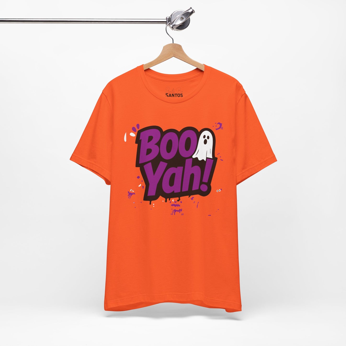 Boo Yah! Halloween Tee - Unisex Jersey Short Sleeve, Fun Ghost Graphic, Perfect for Halloween Parties, Costume Events, Casual Wear, [...]