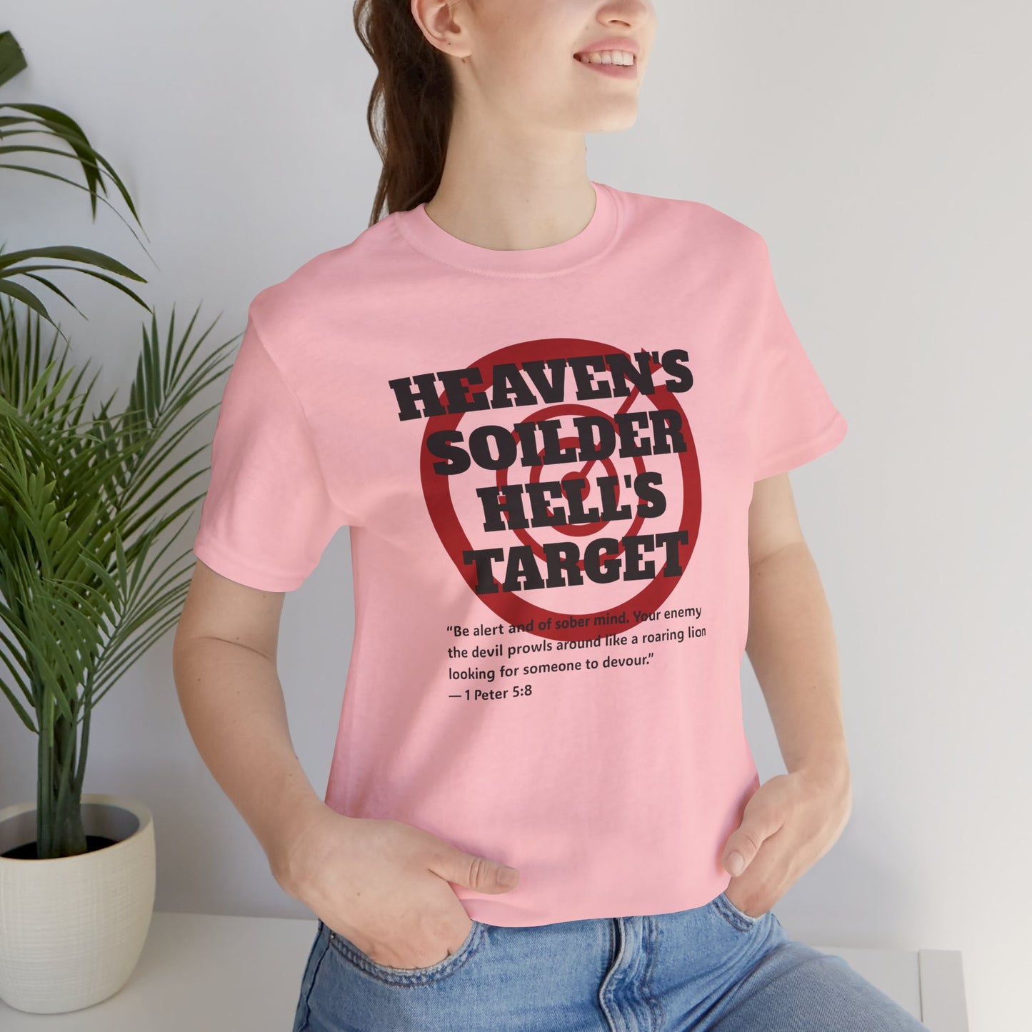 T-Shirt Heavens Soldier Hells Target Unisex Tee