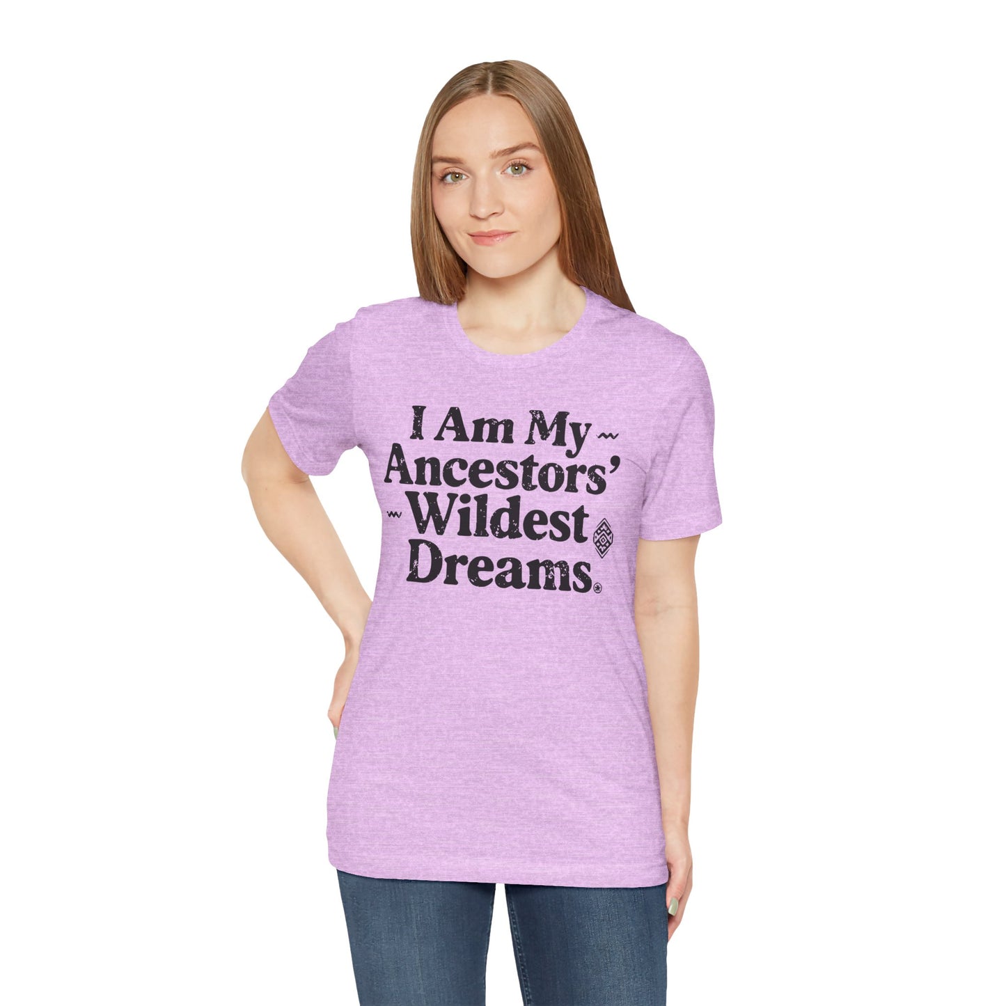 Unisex Inspired Quote Tee - I Am My Ancestors' Wildest Dreams, Motivational Shirt, Heritage Apparel, Thought-Provoking Gift, [...]