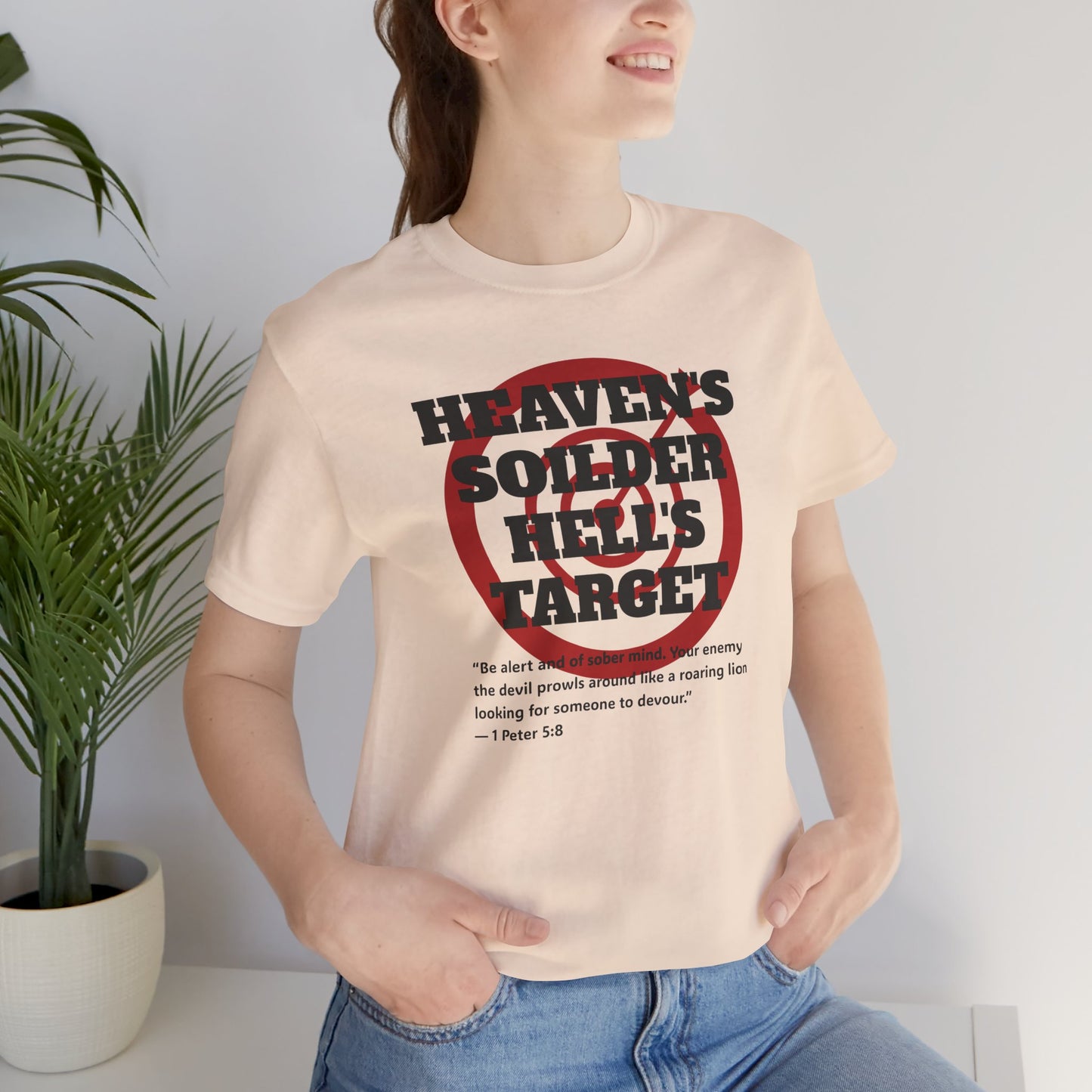 T-Shirt Heavens Soldier Hells Target Unisex Tee